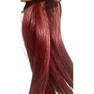 Nail U K tip fusion pre Bonded human Hair Extensions 15g keratin 25pc red 14”